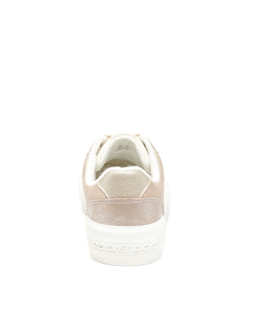 Rocket Dog White Mix Cheery Lace Up Colour Block Trainer