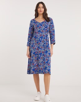 Julipa Button Shoulder Dress