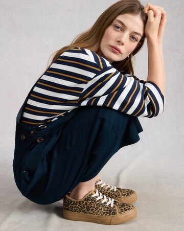 White Stuff Vivian Linen Dungaree