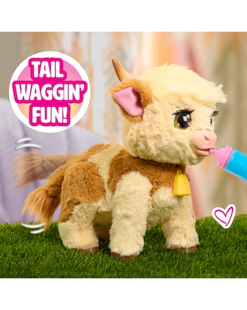 FurReal Maggie the Feed & Follow Cow