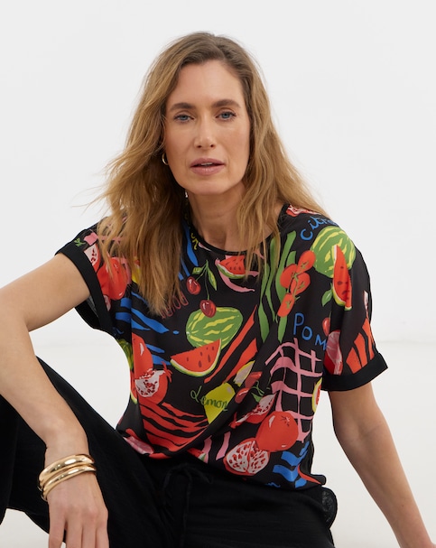 Boxy Short Sleeve Top