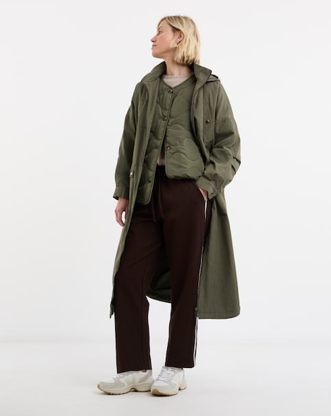 Khaki 3 In 1 Shower Resist Parka