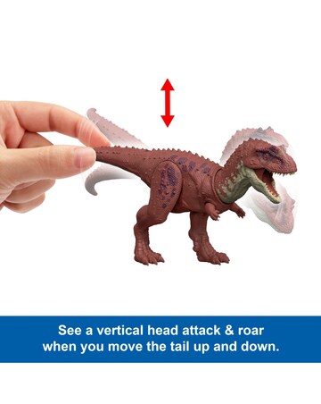 Jurassic World Rebirth Wild Roar Dinosaur Action Figure Aucasaurus