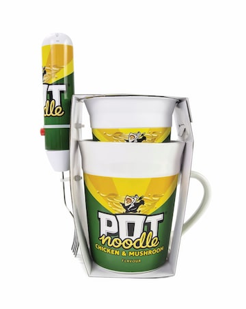Pot Noodle Chicken & Mushrom Mug and Spin Fork Gift Set