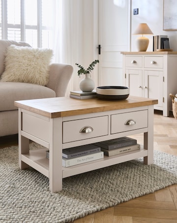 Sadie Ready Assembled Wooden Coffee Table