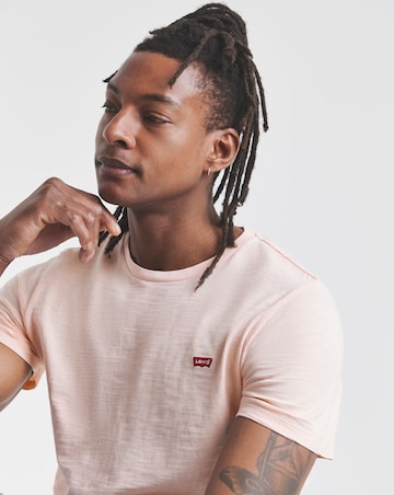 Levi's Short Sleeve Original Housemark T-Shirt - Pink