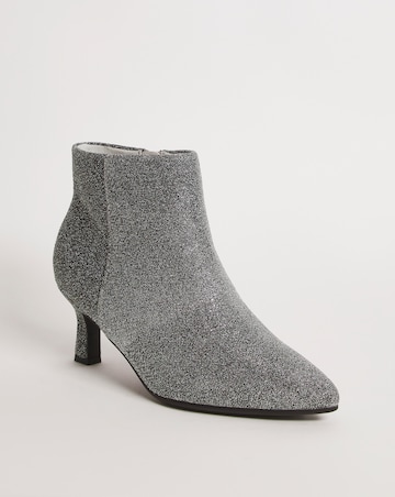 Love Kitten Heel Ankle Boot - Wide Fit (E)