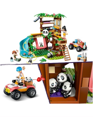 LEGO Friends Panda Sanctuary Animal Care Building Set Toy 42648