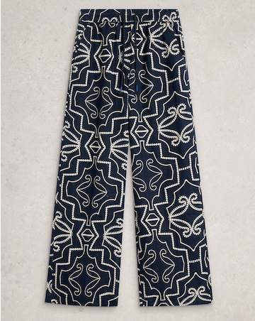 White Stuff Ally Linen Wide Leg Trouser