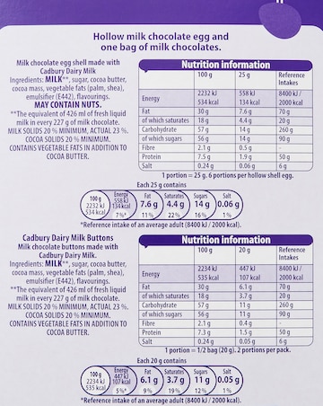 Cadbury Easter Essential Easter Egg Gift