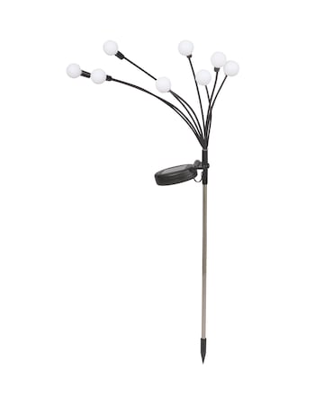8-Stem GloGlobes Stake Light - Cool White