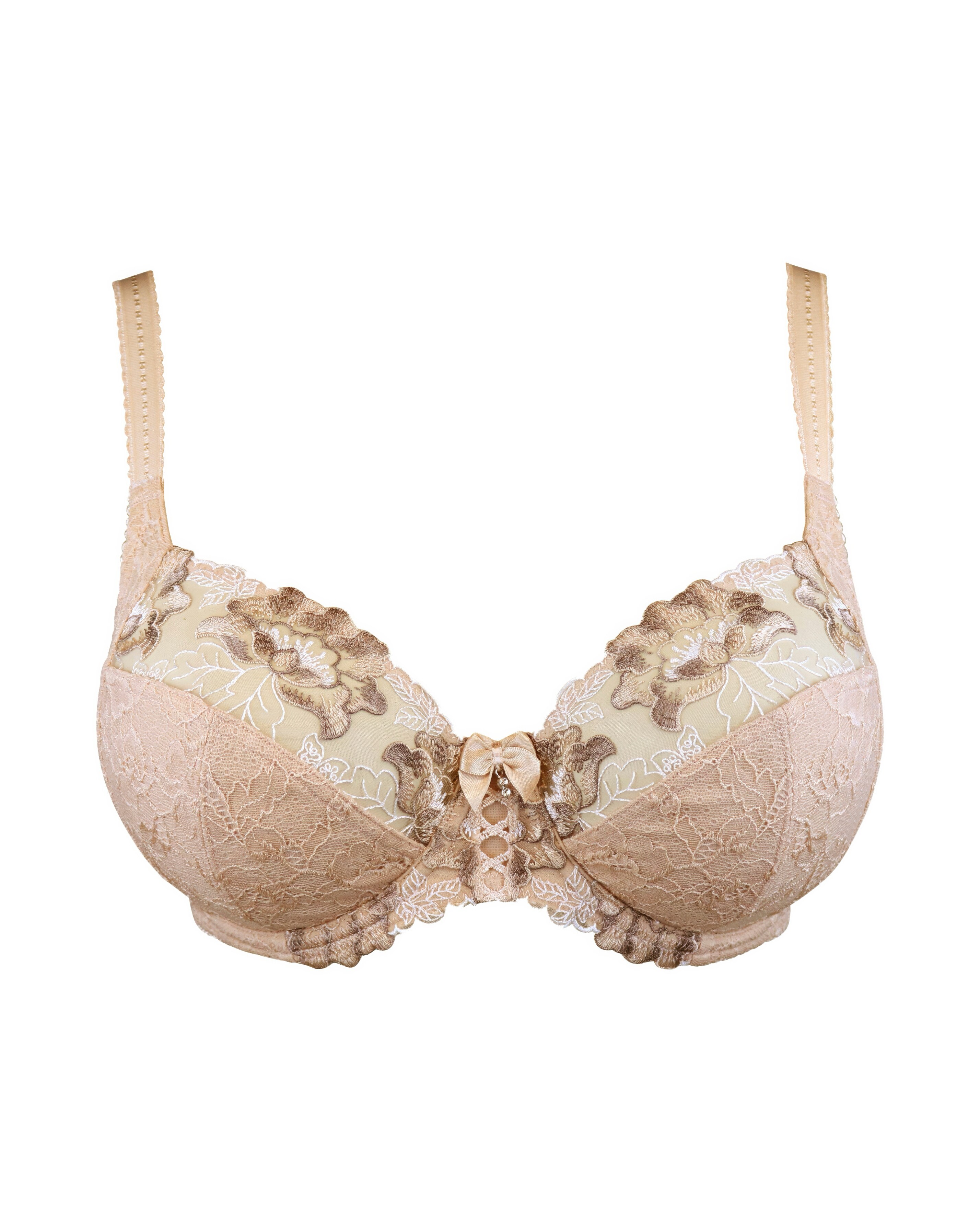 Pour Moi Sofia Full Cup Wired Bra Latte | Ambrose Wilson