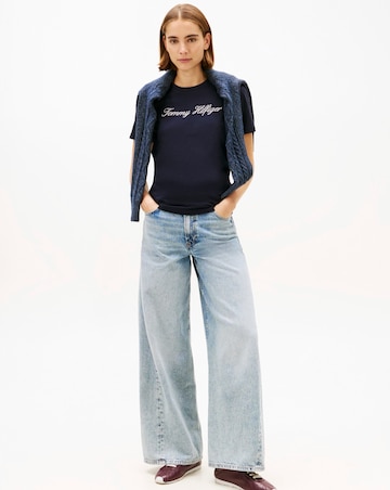 Tommy Hilfiger Script Crew Neck Tee