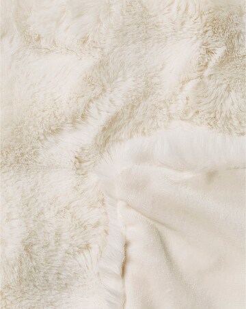 Bubble Faux Fur Throw