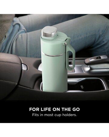 Ninja Thirsti Carbonated 20oz Bottle with Carbonation Lid in Mint