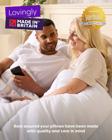 Slumberdown Super Support Feels Like Down 4 Pack Pillows