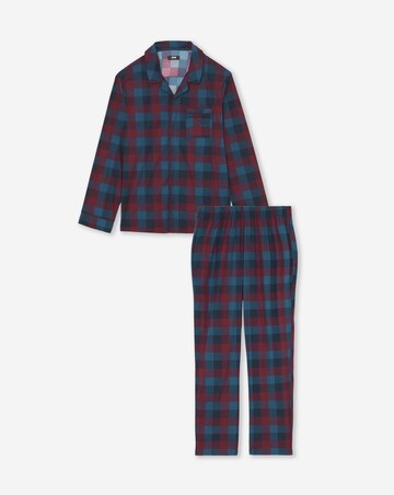 Check Fleece Pyjama Set