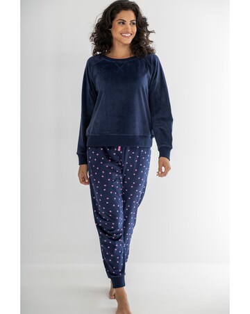 Pour Moi Cosy Fleece Sweatshirt and Jogger Pyjama Set