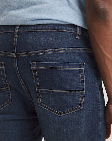 Darkwash Slim Fit Stretch Jeans