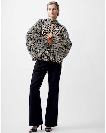 French Connection Fern Arie Pleated Top