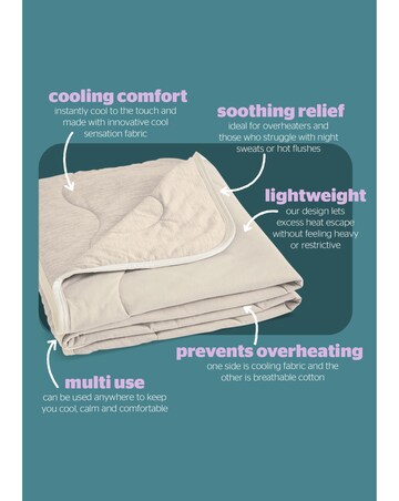 Silentnight Restore Cooling Lightweight Blanket Natural