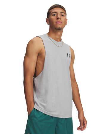 Under Armour Chest Logo Cut Off Tank