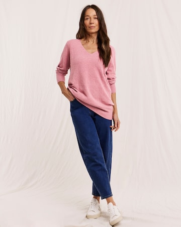 Julipa Button Detail Longline Jumper