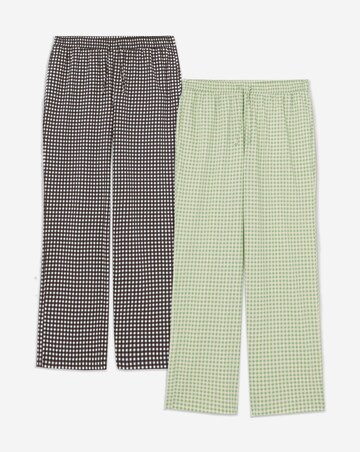 Pretty Secrets (2 Pack) Gingham Pyjama Bottoms