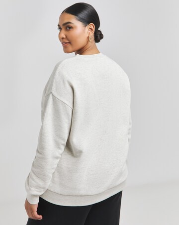 Grey Marl Milan Sequin Sweatshirt