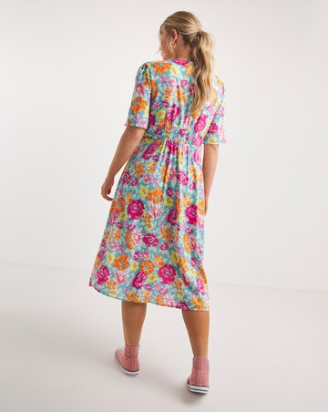 Nobody's Child Alexa Floral Midi Dress