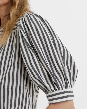 Stripe Short Sleeve Tunic