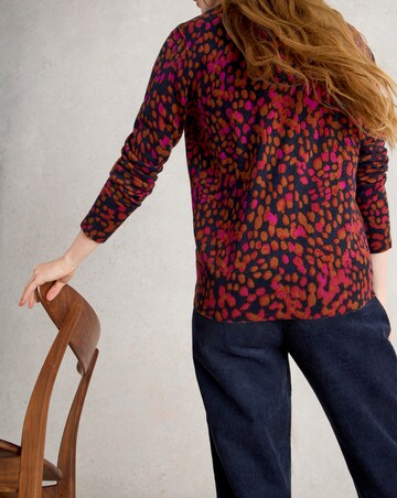 White Stuff Katie Animal Print Jumper
