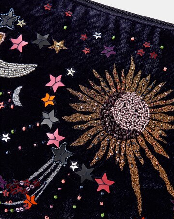 Accessorize Embellished Velvet Pouch