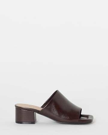 Echo Low Block Heel Mules - Extra Wide Fit (EEE)