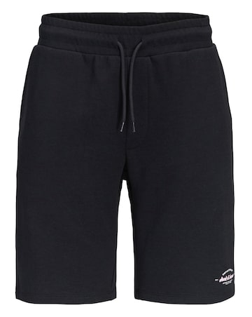 Jack & Jones Brandon Logo T-Shirt & Short Set - Black