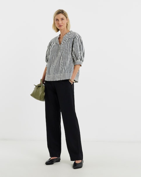 Pull On Straight Leg Trouser
