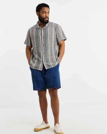 Textured Stripe Shirt