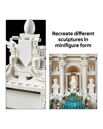 LEGO Architecture Trevi Fountain Model Italian Landmark, Building Set 21062