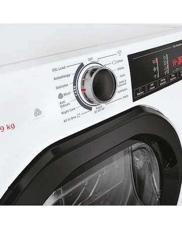 Hoover H-DRY 350 HRE C9TBE-80, 9kg, Condenser Tumble Dryer - White