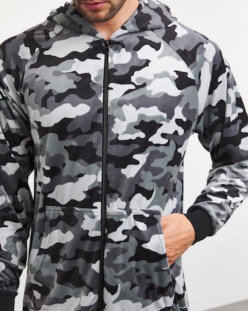 Camo Fleece Onesie