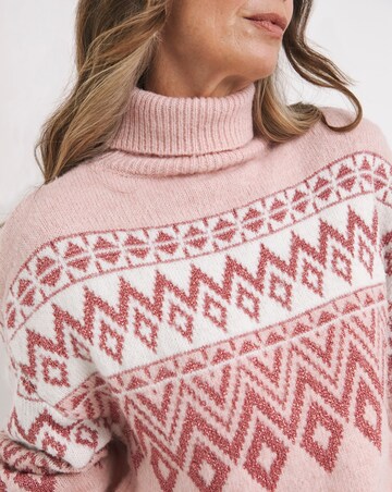 Pink Fairisle Jumper