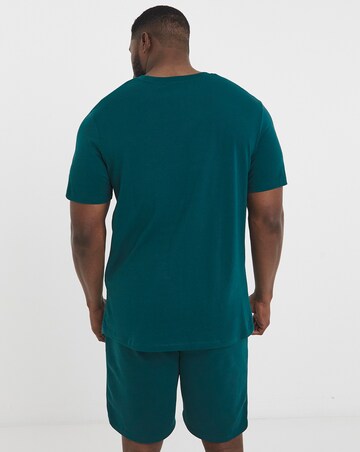 Jack & Jones T-Shirt & Short Set - Deep Teal