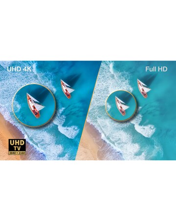 Sharp 4T-C50HM5245KB QLED 4K UHD 50i-nch Smart TV