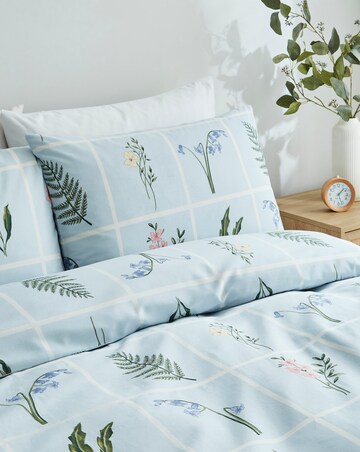 Esther Botanical Illustration Floral Duvet Set