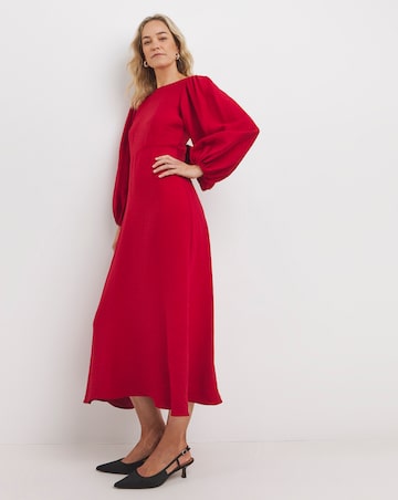 Nobody's Child Red Zola Midaxi Dress