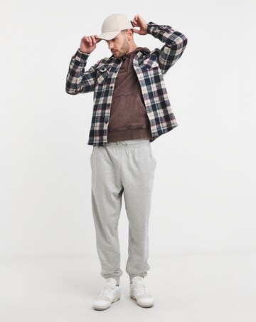 Double Pocket Check Overshirt