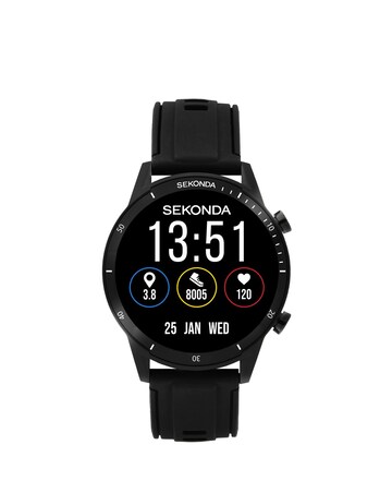 Sekonda Active Go 45mm Smart Watch - Black