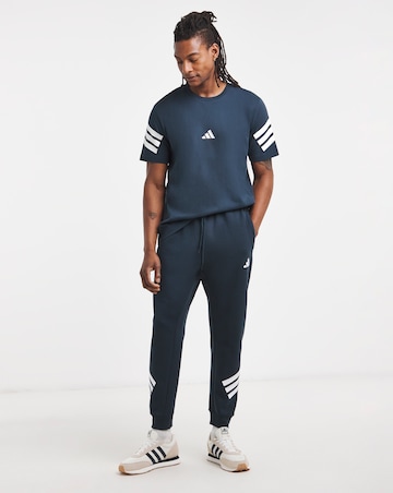 adidas Fleece 3 Striped Joggers