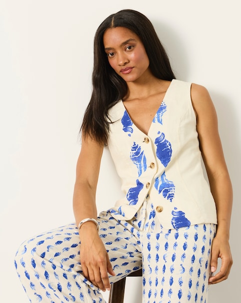 FatFace Indie Shell Waistcoat