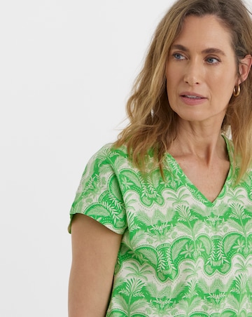 The V Neck Cotton T-Shirt